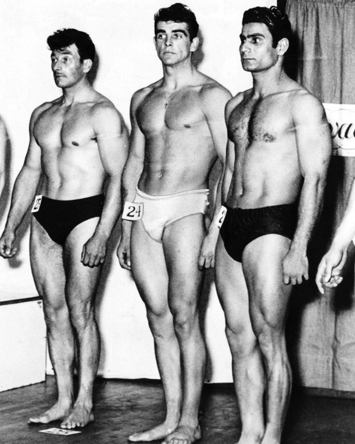 Connery Competed In The 1953 Mr Universe After Winning Mr Scotland (1) 
